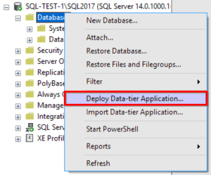 SQL Deploy SQLWATCH Data Tier Application (DACPAC)
